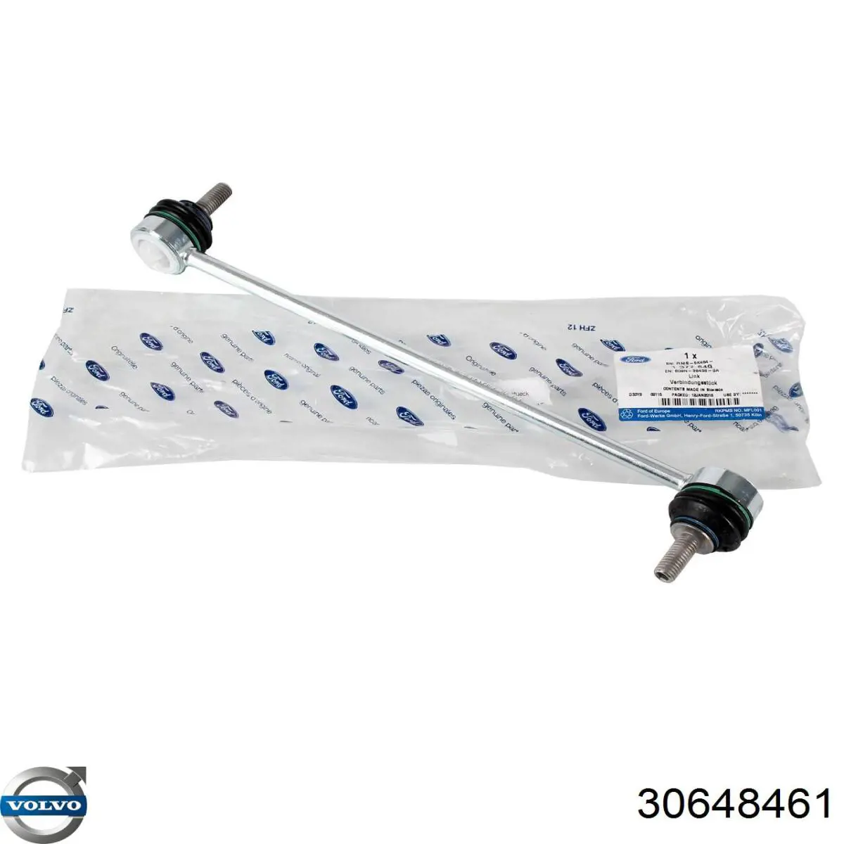 Soporte de la barra estabilizadora delantera Volvo 30648461