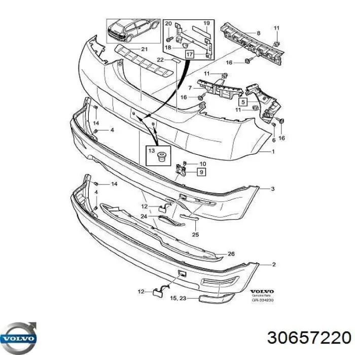 Comprar 30657220 Volvo 