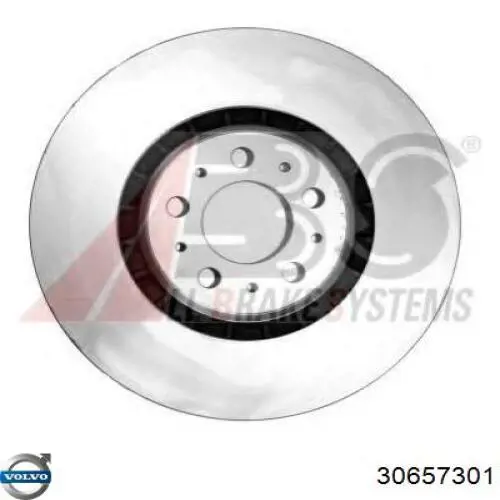 30657301 Volvo freno de disco delantero