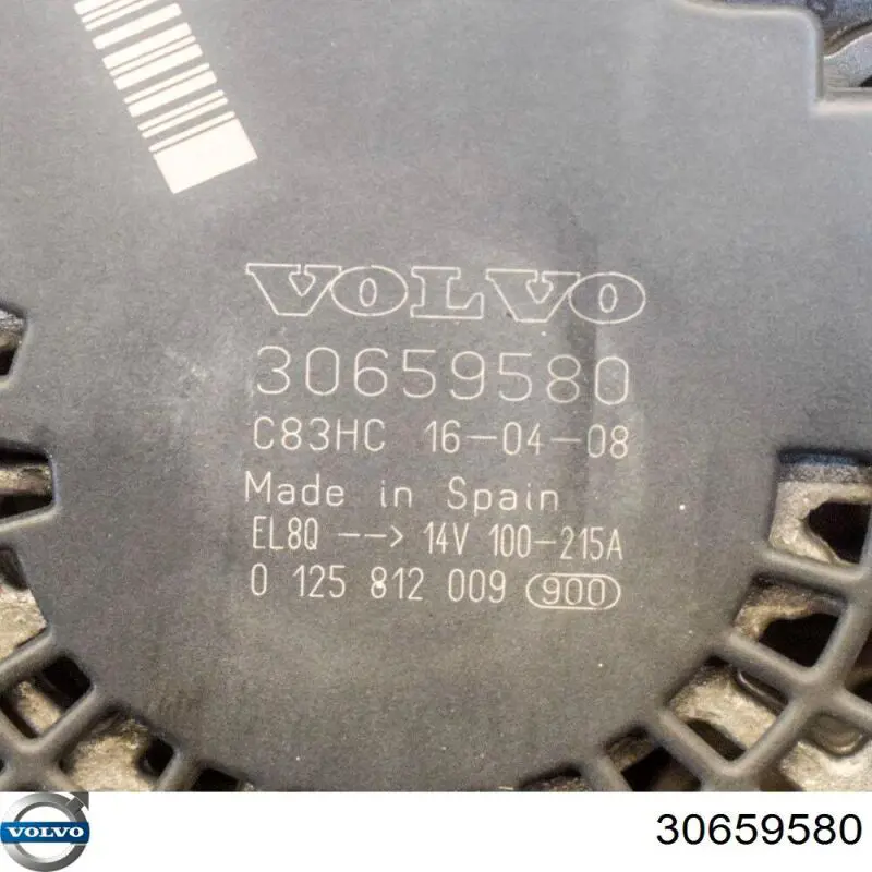 Alternador del motor Volvo 30659580 precio, desde 90,02 EUR