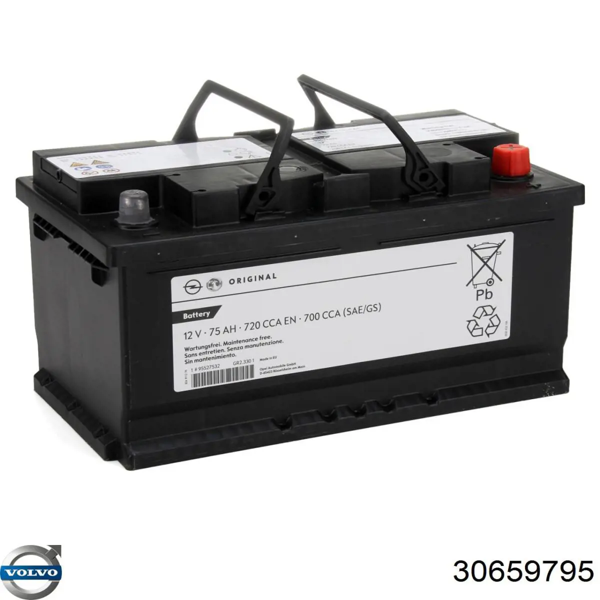 Batería Volvo 30659795