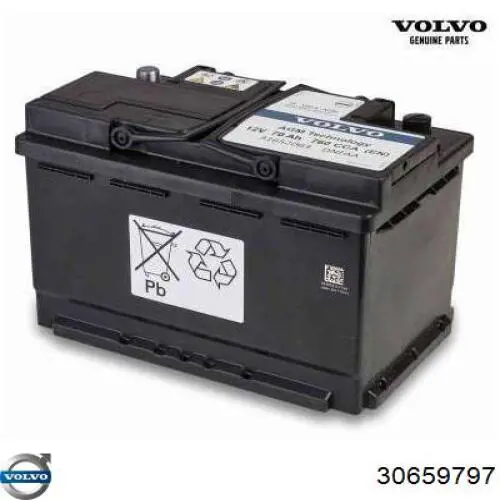 Batería de Arranque Volvo (30659797)