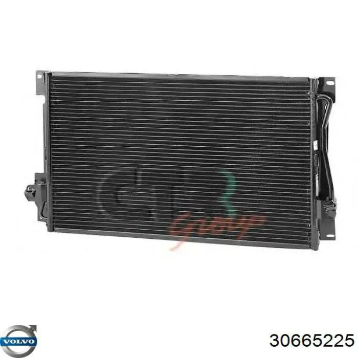 Radiador de aire acondicionado para Volvo 850 (LS)