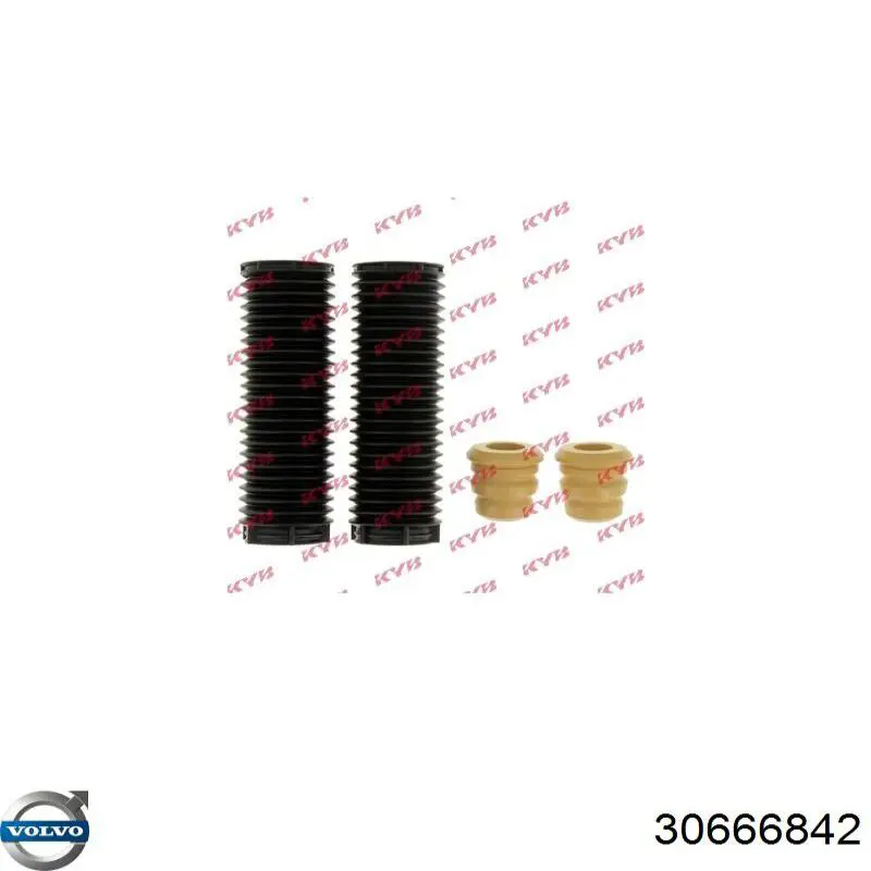 30666842 Volvo Tope de amortiguador delantero con guardapolvo