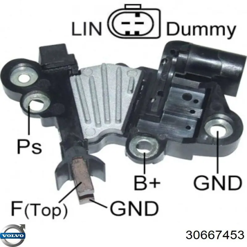Regulador de rele del generador (rele de carga) para Land Rover Freelander (L359)