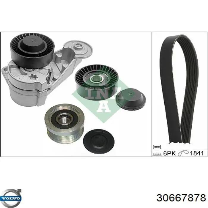 Comprar 30667878 Volvo Rueda libre del alternador
