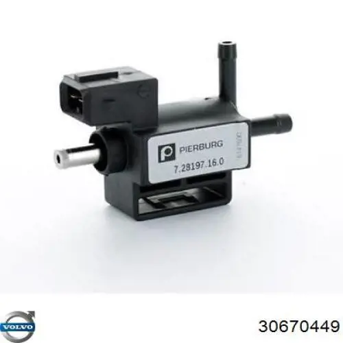 Válvula solenoide de control de presión de sobrealimentación Volvo 30670449 precio, desde 49,94 EUR