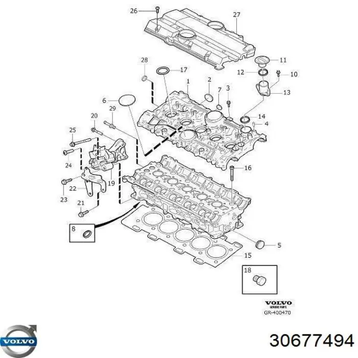  Volvo 30677494 precio, desde 20,57 EUR