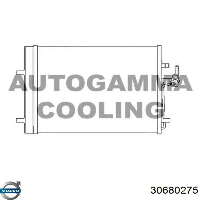 Aire acondicionado capacitor Volvo 30680275 precio, desde 61,71 EUR