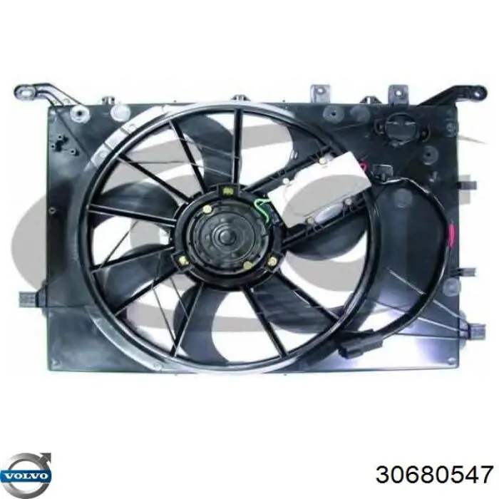 LE754 Beru ventilador (rodete +motor refrigeración del motor con electromotor derecho)