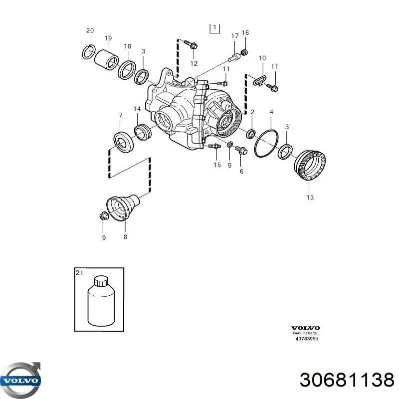  Volvo 30681138 precio, desde 20,40 EUR