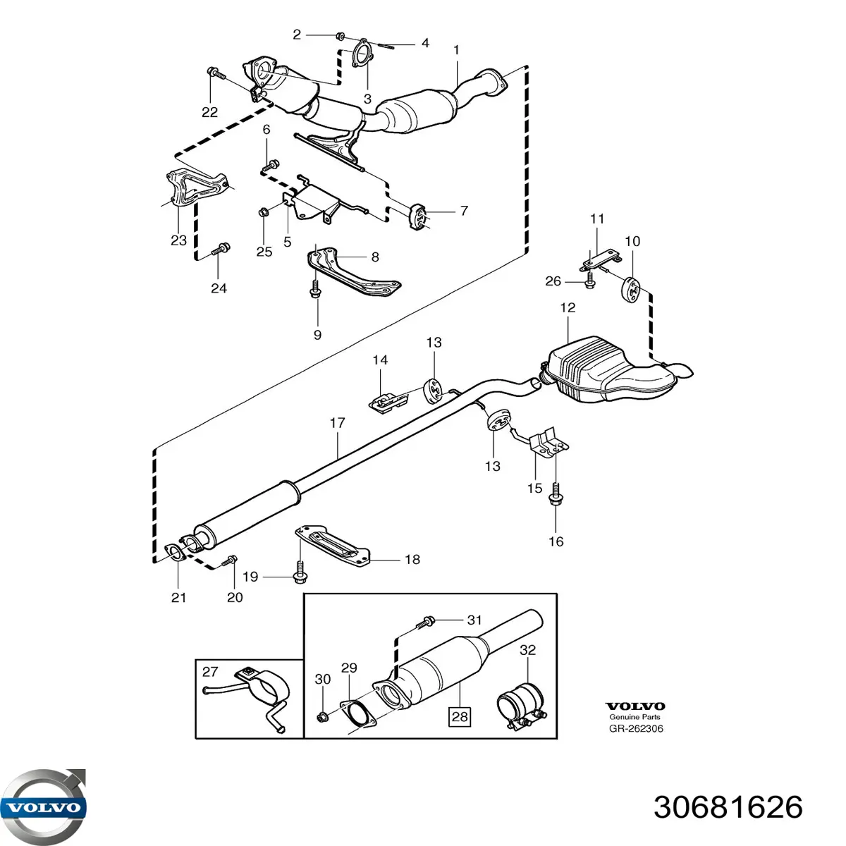 Comprar 30681626 Volvo 