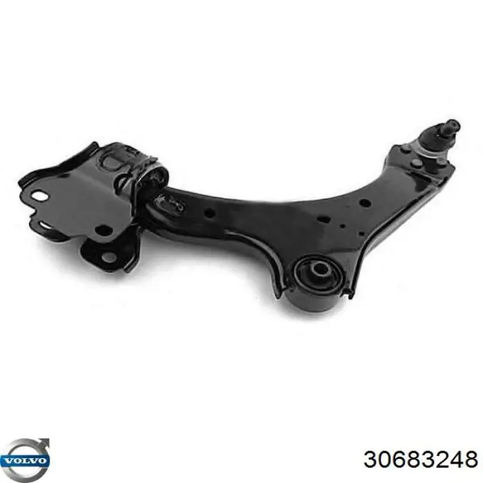 Brazo inferior izquierdo de la suspensión delantera JTC2545 TRW