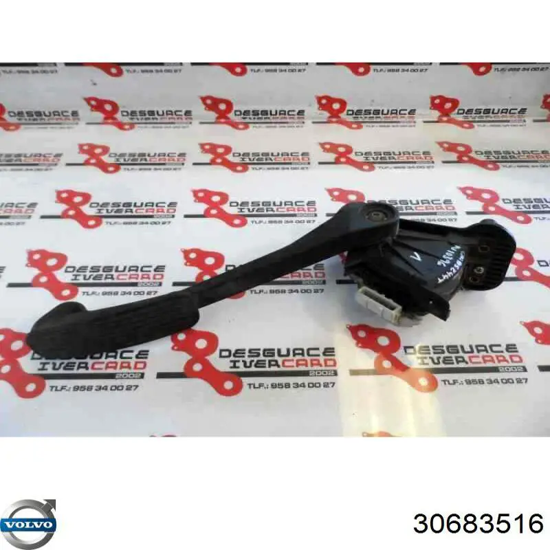 Pedal del acelerador 30683516 Volvo