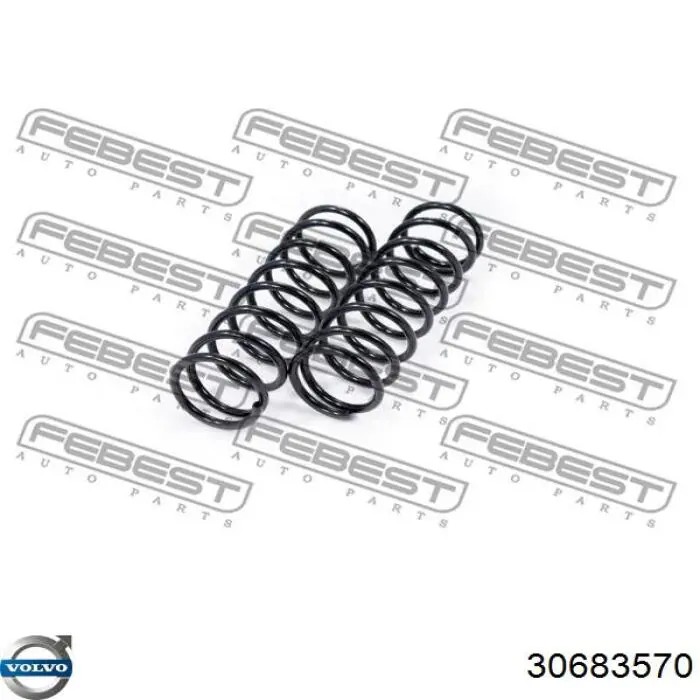 Comprar 30683570 Volvo Muelle de eje trasero