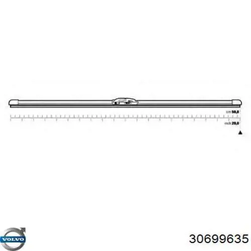 Escobillas delanteras Volvo 30699635 precio, desde 27,98 EUR
