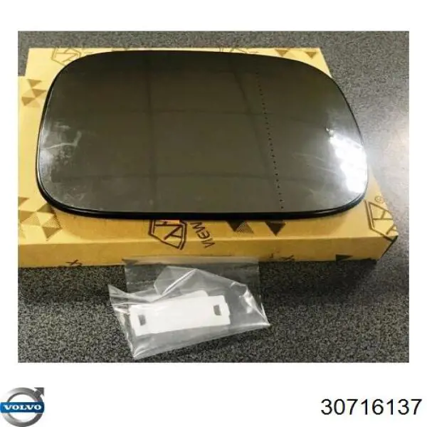 Cristal de espejo retrovisor exterior izquierdo Volvo 30716137 precio, desde 27,02 EUR