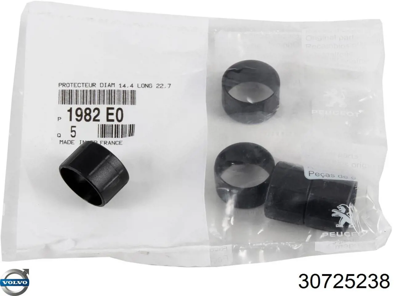 Arandela de asiento del inyector Volvo 30725238 precio, desde 1,33 EUR