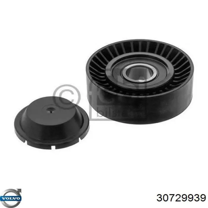 Comprar 30729939 Volvo Polea tensora, correa poli V