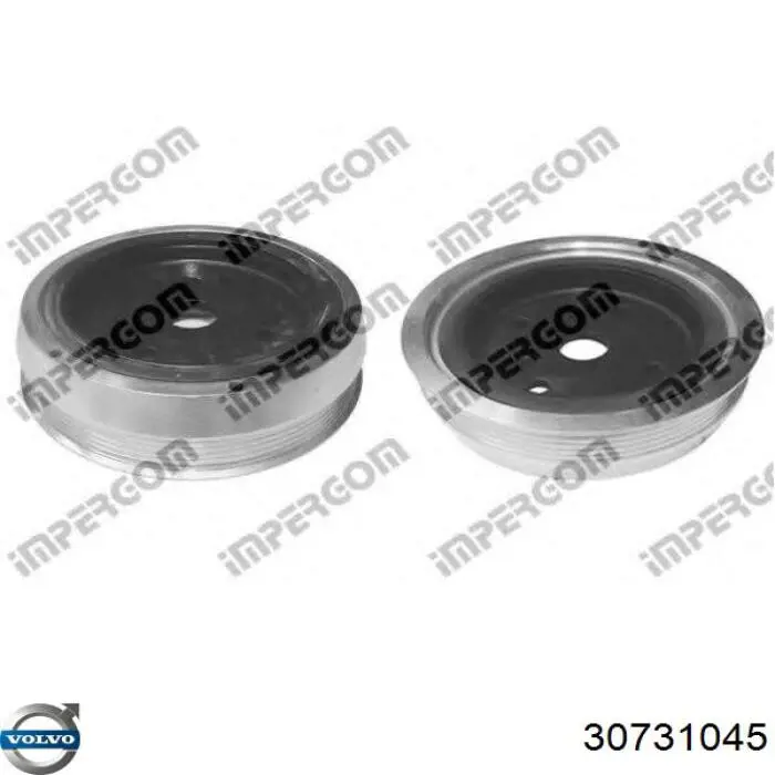 Polea de cigüeñal 30731045 Volvo