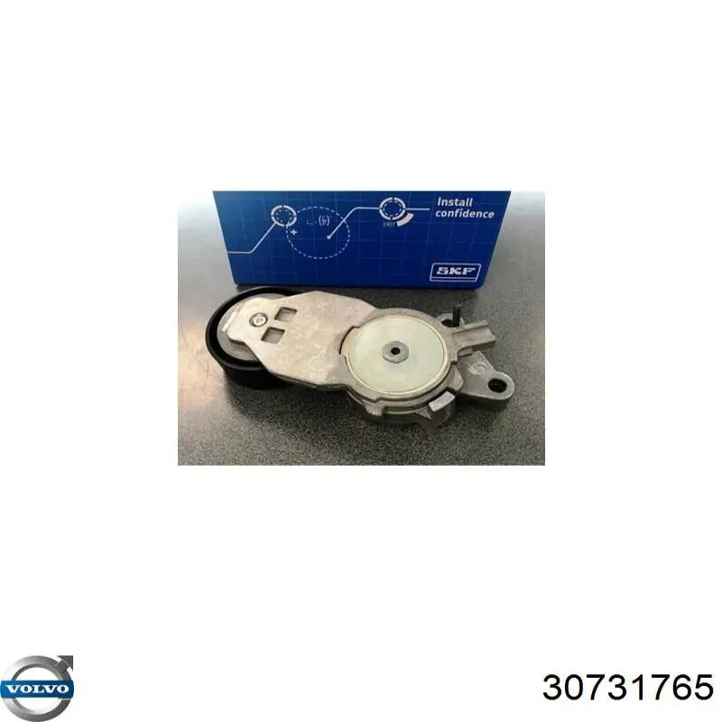 Tensor de correa, correa poli V Peugeot 208 CA, CC