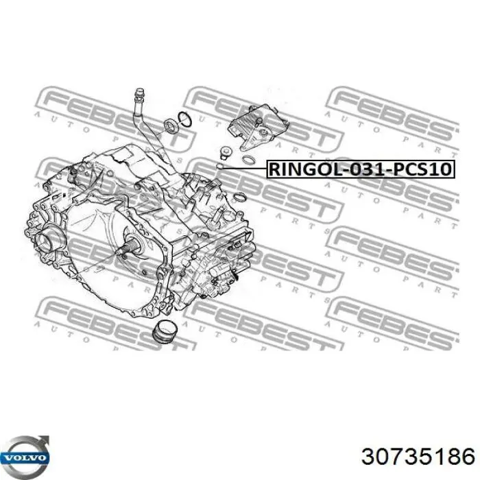 RINGOL031PCS10 Febest