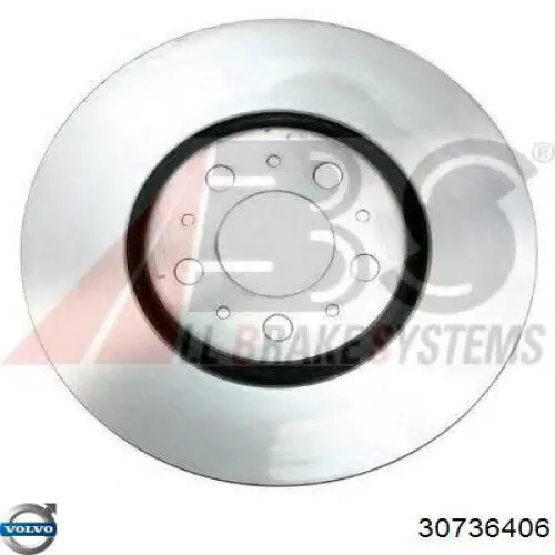 Comprar 30736406 Volvo Freno de disco delantero