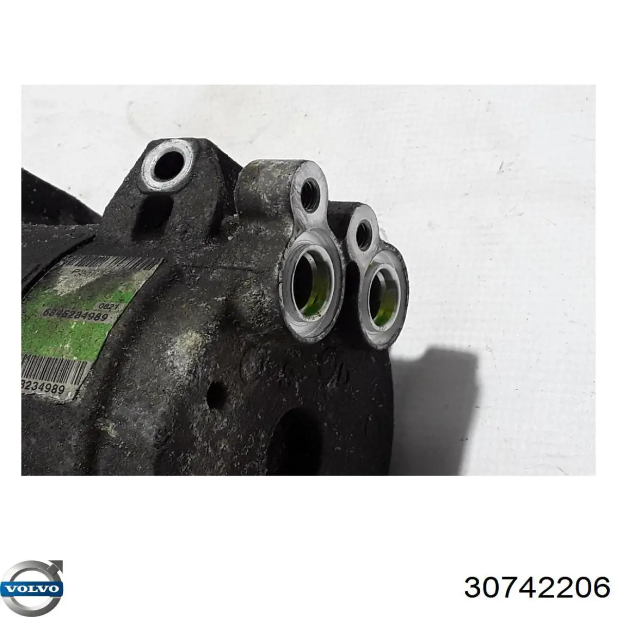 Compresor de aire acondicionado 30742206 Volvo