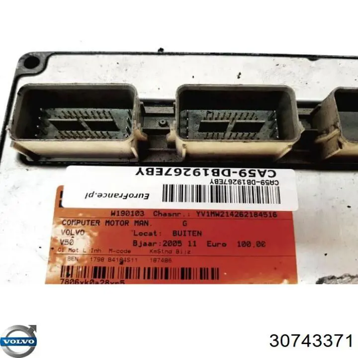 Volvo 30743371 precio, desde 140,84 EUR