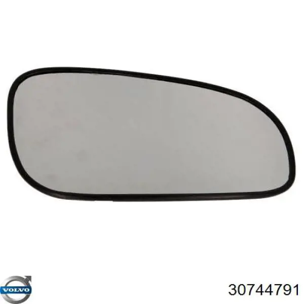 30634543 Volvo cristal de espejo retrovisor exterior derecho