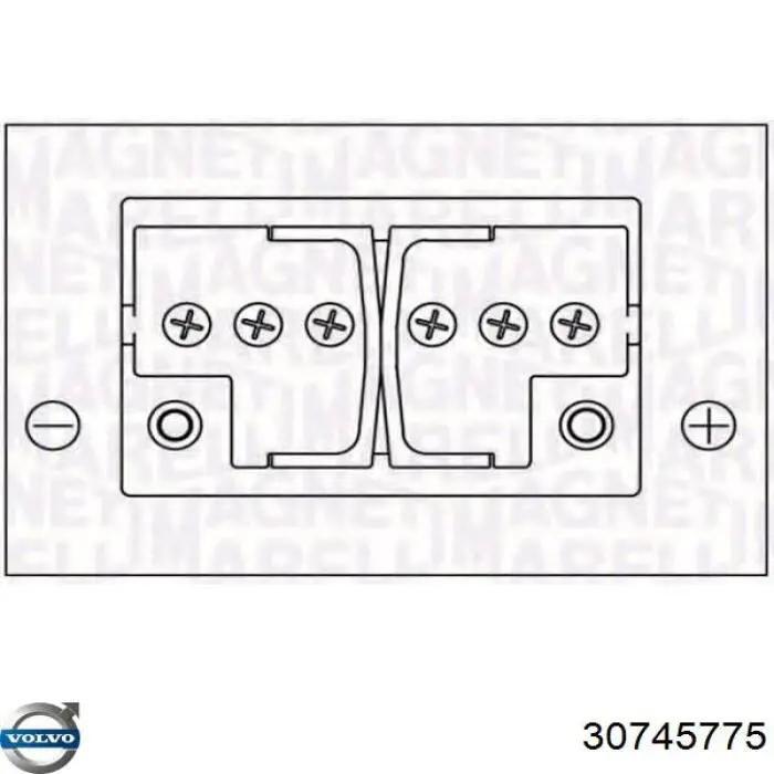 Comprar 32401207 Volvo Batería de coche