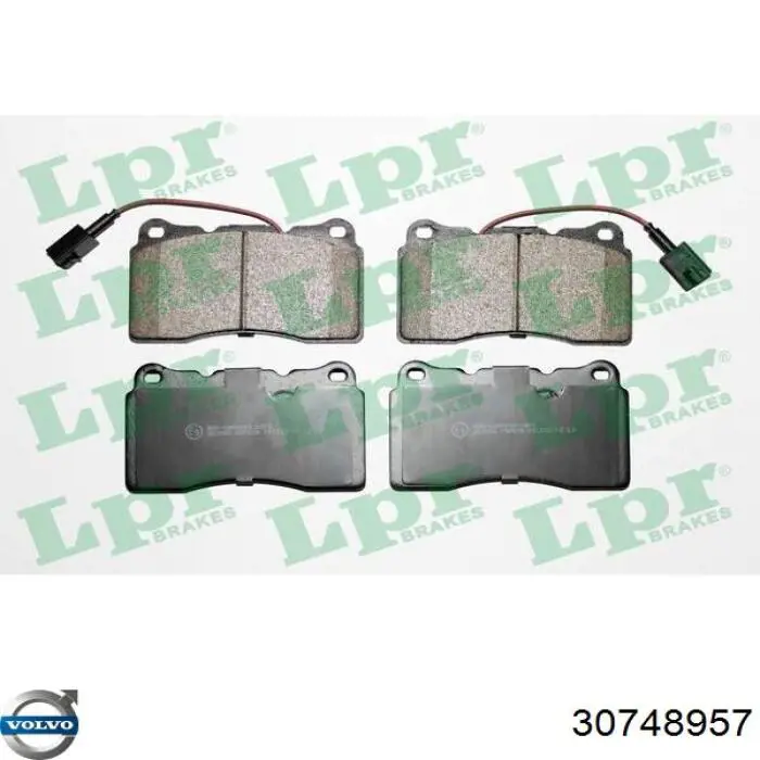 Comprar 30748957 Volvo Pastillas delanteras de freno
