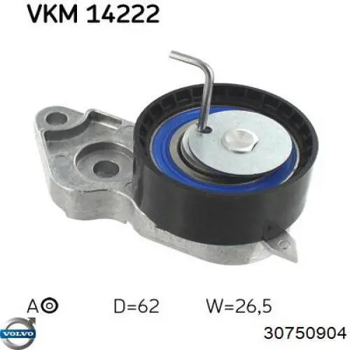 Tensor de la correa de distribución Volvo 30750904 precio, desde 30,40 EUR