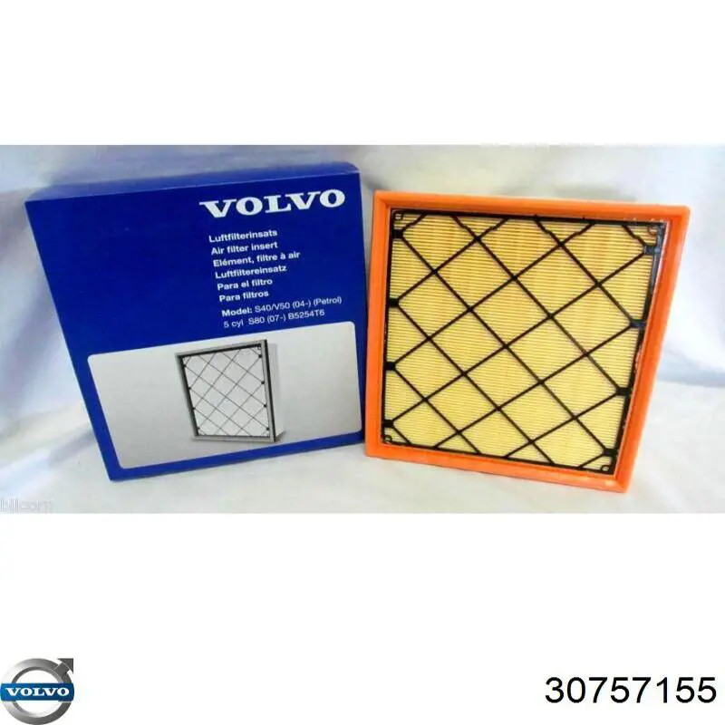 Filtro de aire 30757155 Volvo