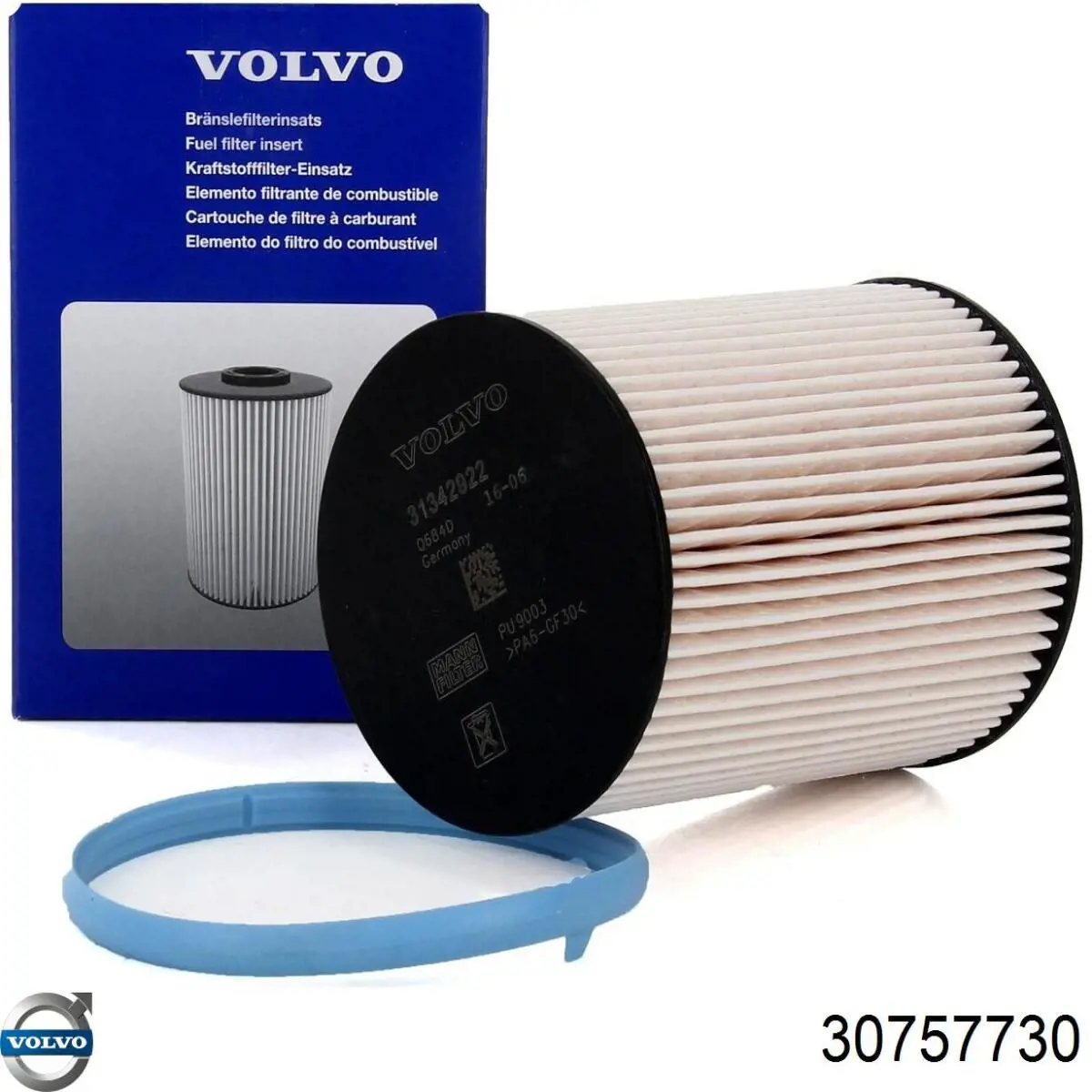 Portafiltro de aceite 30757730 Volvo