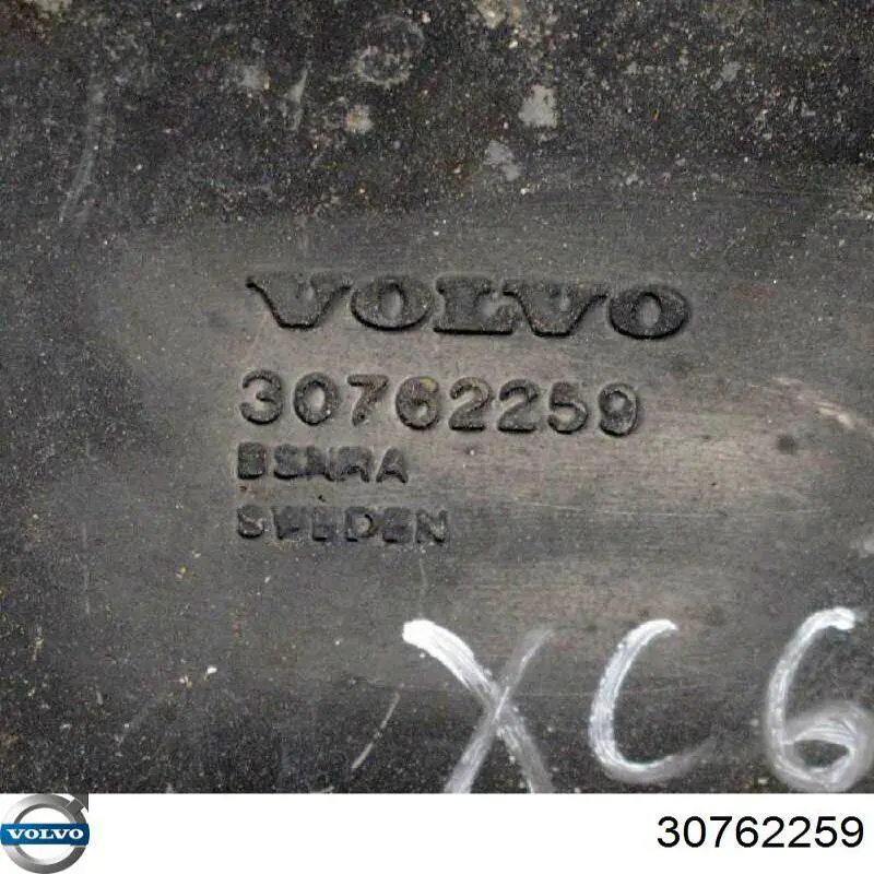 31349826 Volvo soporte de radiador completo