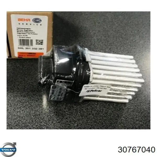 Resistencia de Ventilador Volvo 30767040 precio, desde 65,92 EUR