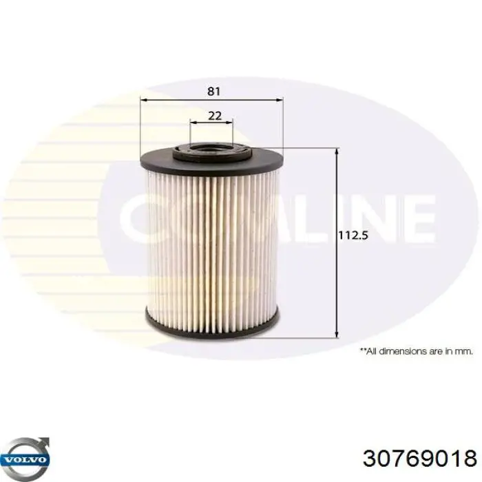 Tapón del filtro de combustible Volvo 30769018 precio, desde 15,32 EUR