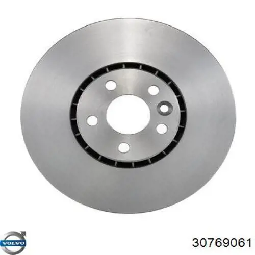 Disco de freno delantero Volvo 30769061