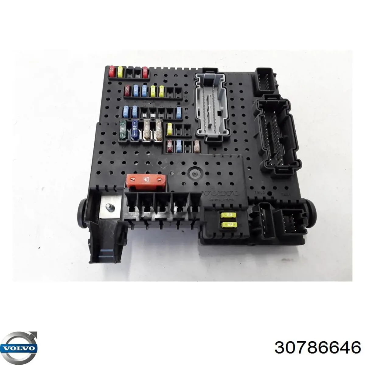 30786646 Volvo caja de fusibles, trasera interior