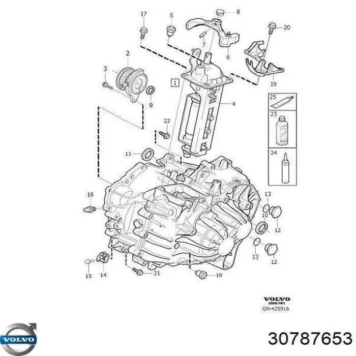 Desembrague central, embrague Volvo 30787653 precio, desde 42,23 EUR