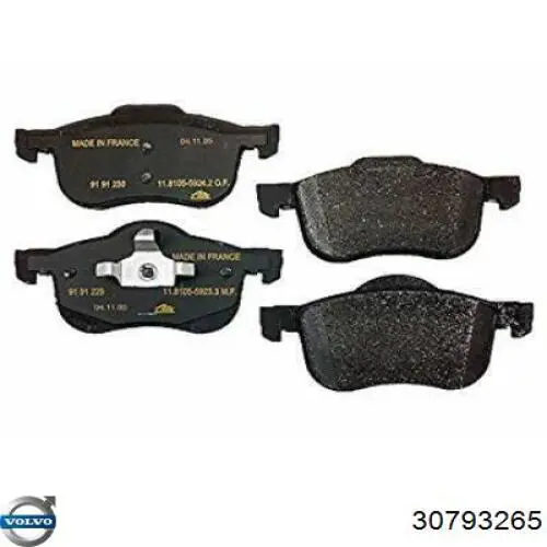 Comprar 30793265 Volvo Pastillas delanteras de freno