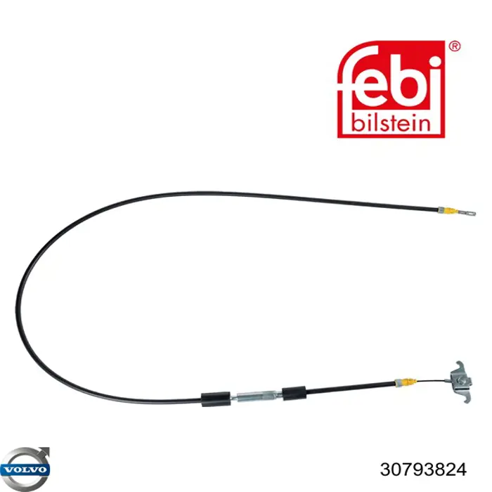 BKB3710 Borg&beck cable de freno de mano delantero