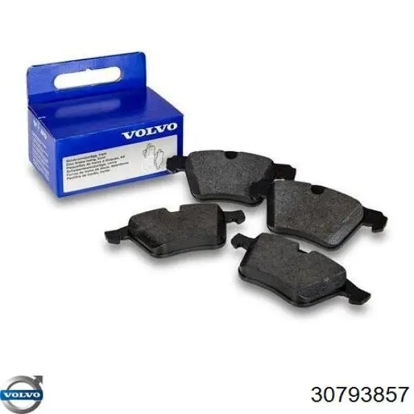 30793857 Volvo pastillas de freno delanteras