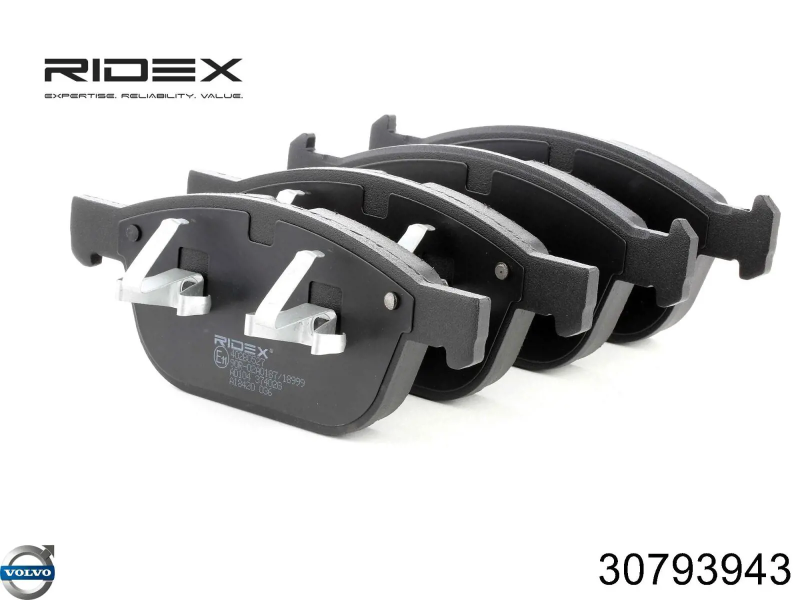 Pastillas freno delanteras Volvo 30793943 precio, desde 38,21 EUR