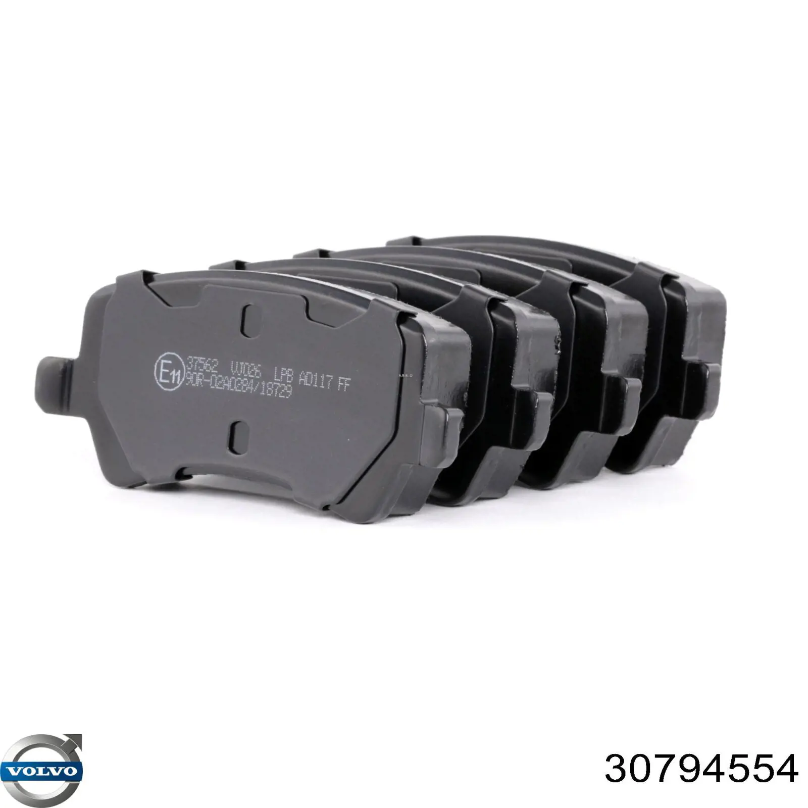Pastillas de freno traseras 30794554 Volvo