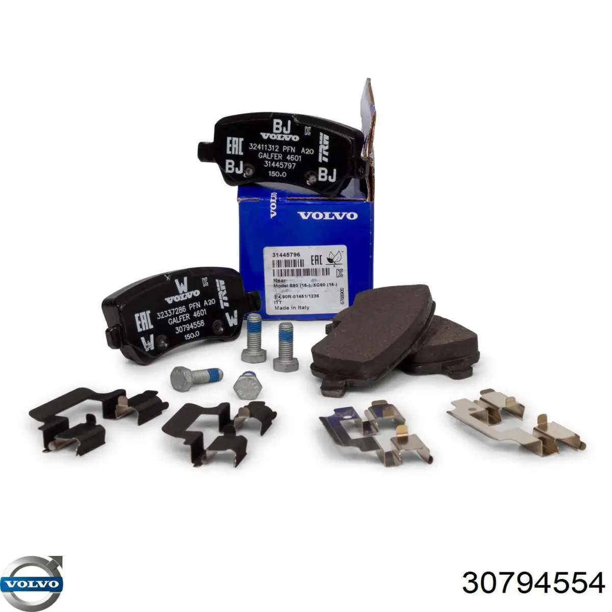 Pastillas traseras de freno Volvo 30794554 precio, desde 26,45 EUR