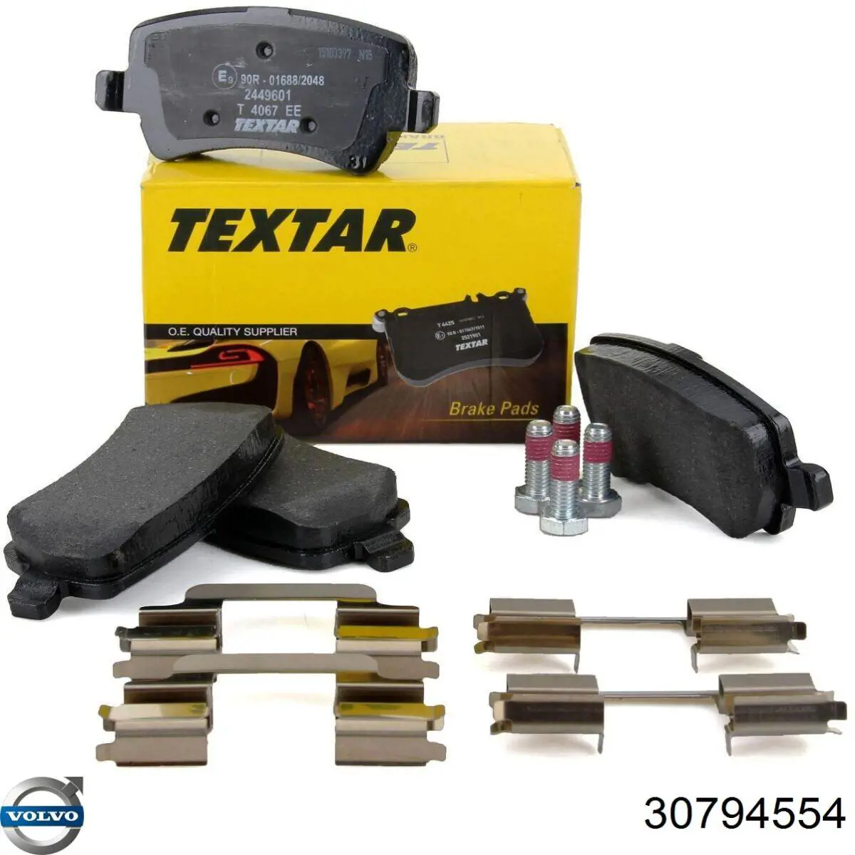 Pastillas traseras Volvo 30794554