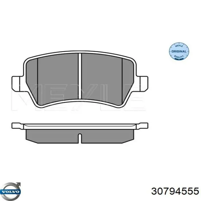Pastillas traseras de freno Volvo 30794555 precio, desde 27,64 EUR