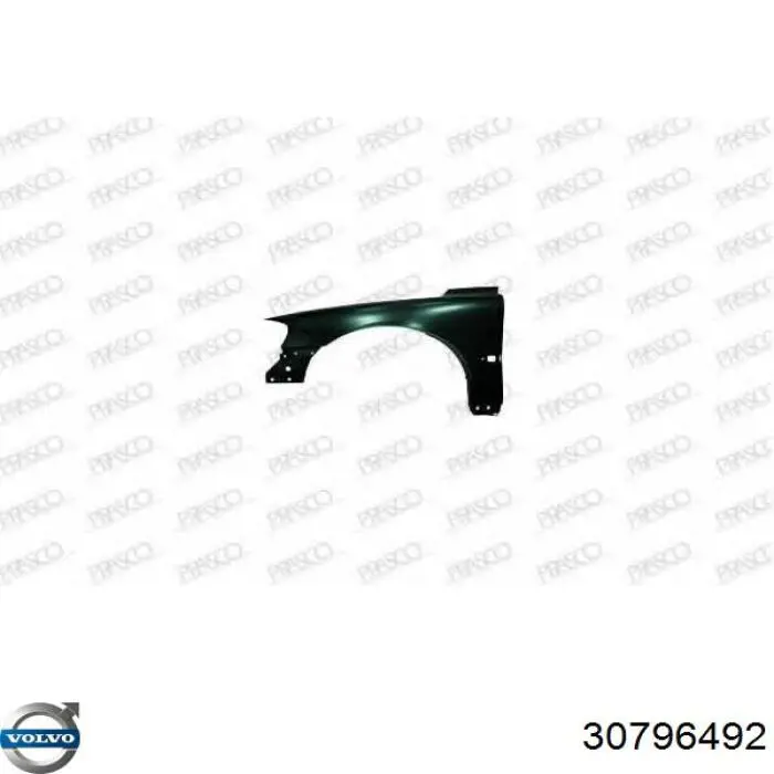  Aleta delantera izquierda Volvo S60 1